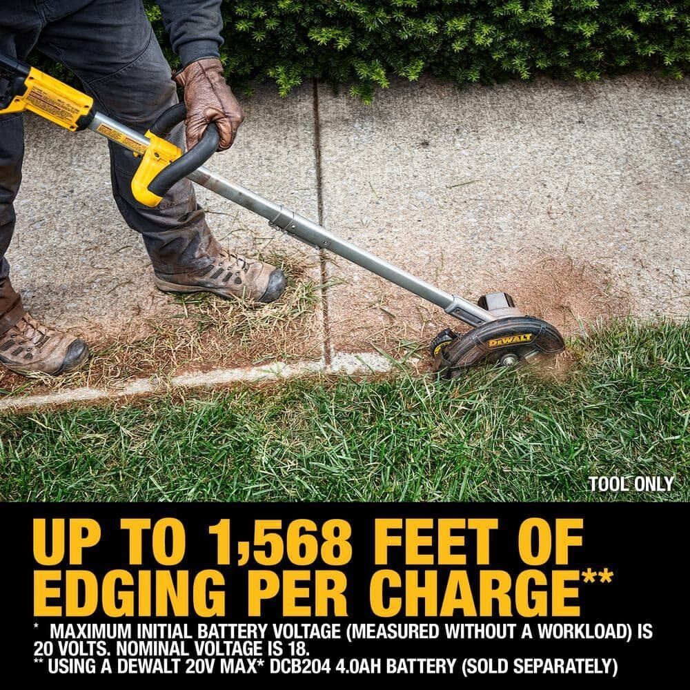 DEWALT 20V MAX Brushless Cordless Edger (Bare Tool)