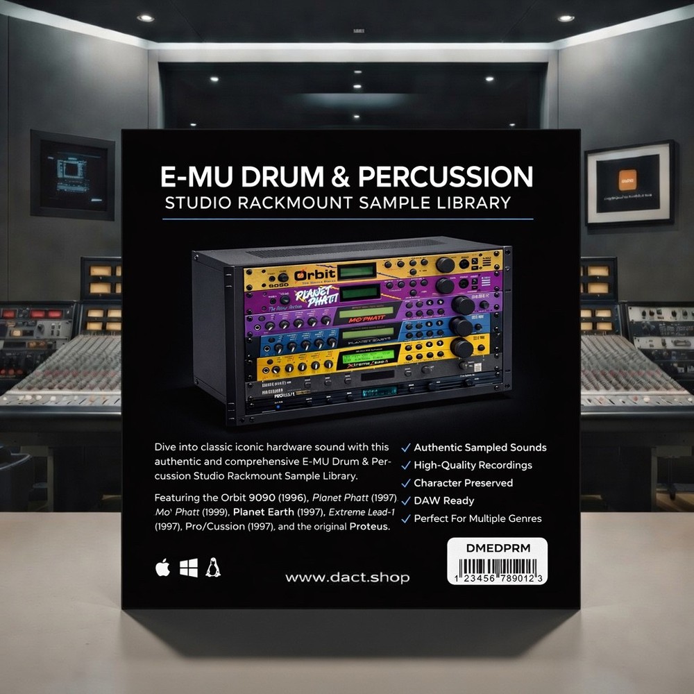 E-MU Drum & Percussion Studio Rackmount Sample Library