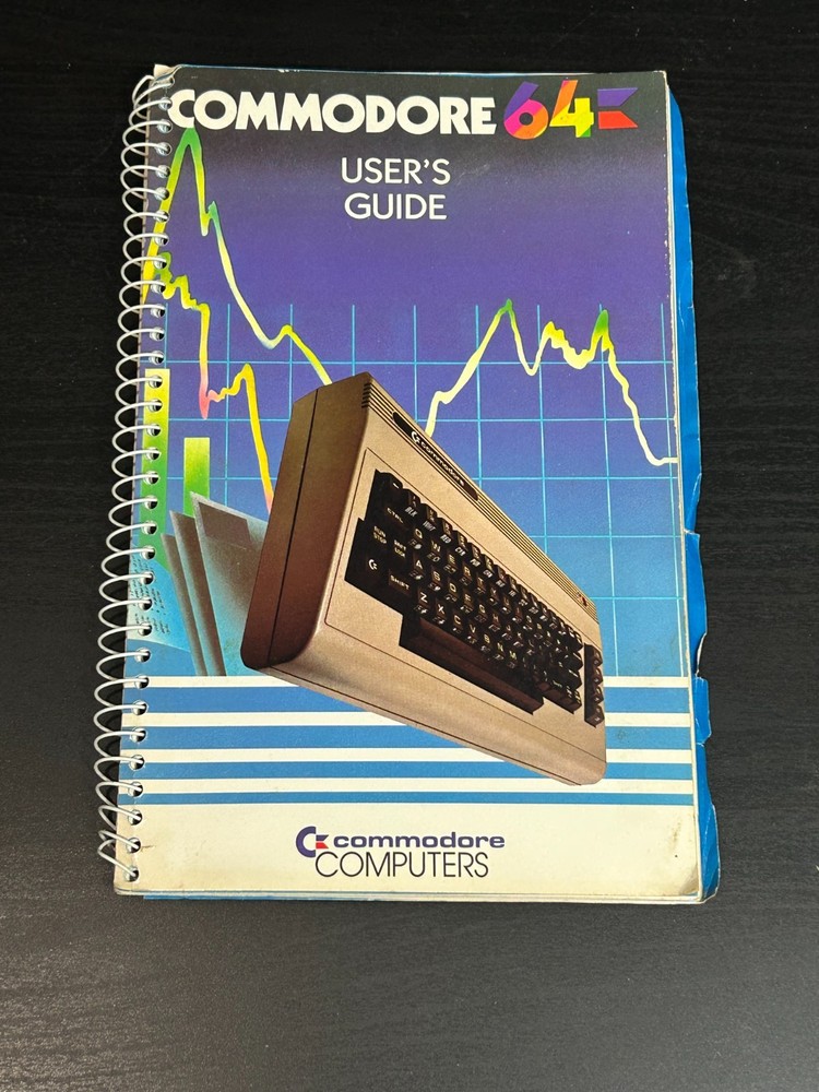 Vintage 1984 Commodore 64 Computer User's Guide First Edition 8th Printing