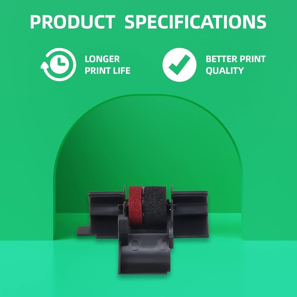 Compatible 3-Pack Calculator Ink Ribbons for Sharp, Canon - Optimal Performance