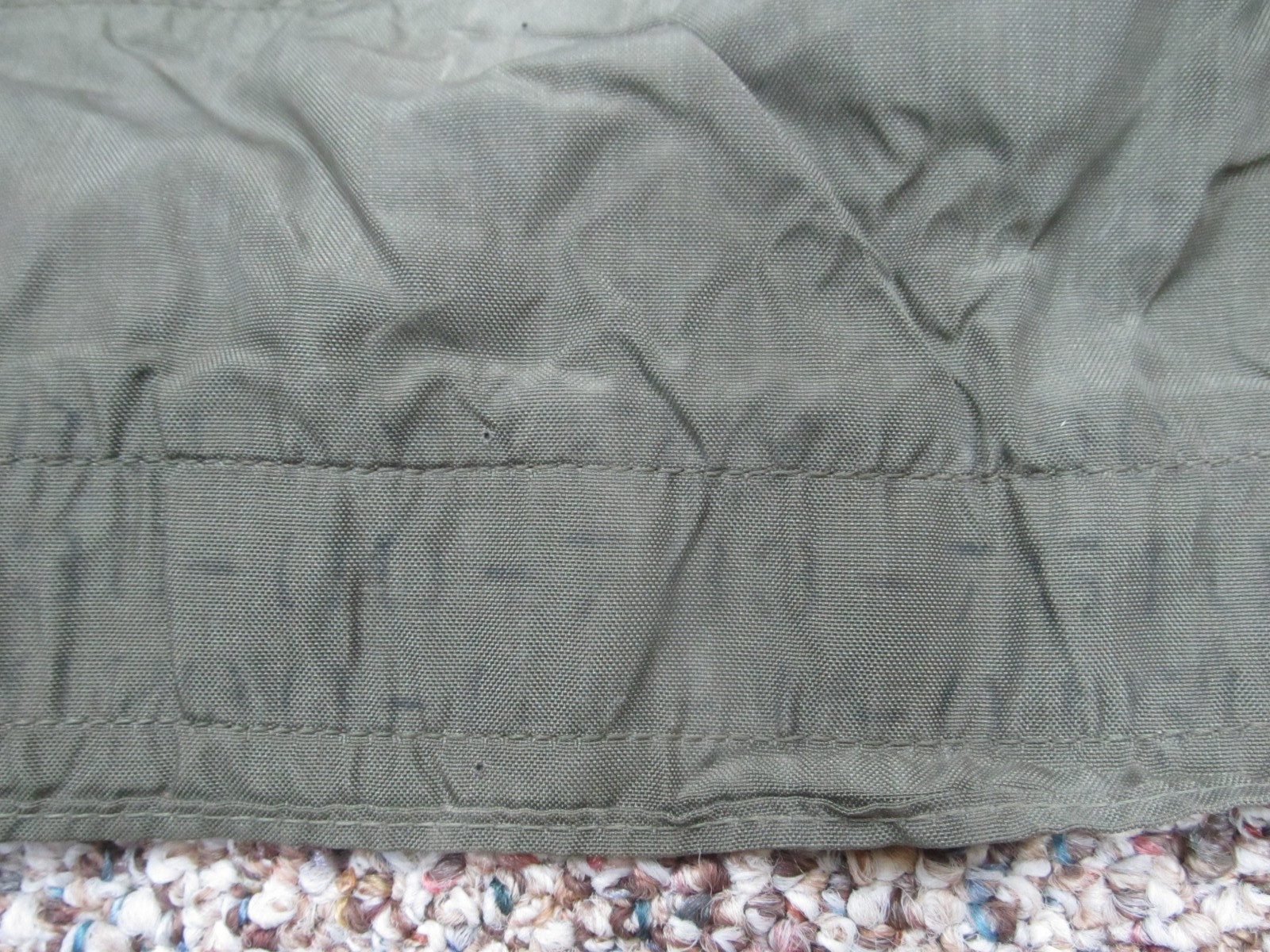 US Military Nylon Poleless Litter NSN:6530-00-783-7510 (olive drab)