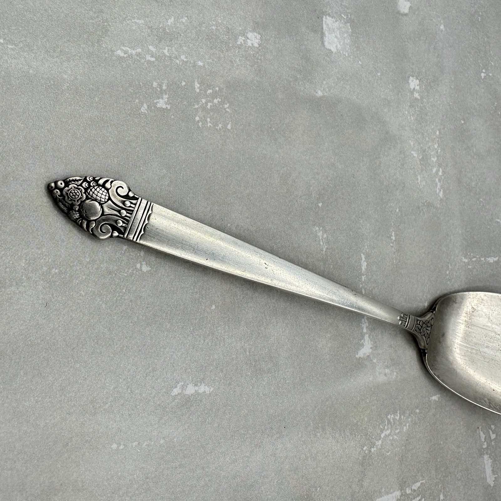 Oneida King Cedric Jelly Server 6" Community Plate Silverplate 1933 Replacement