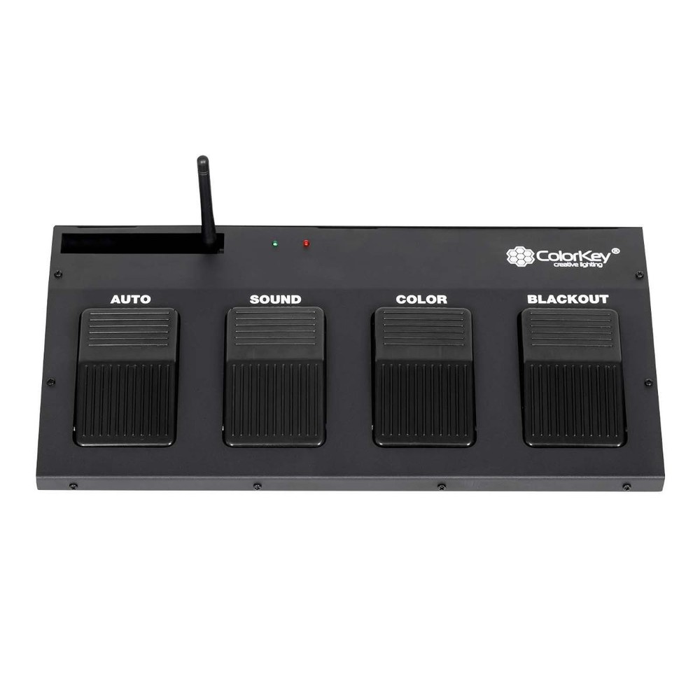 ColorKey CKU-3055 Wireless Footswitch Controller for PartyBar Mobile System