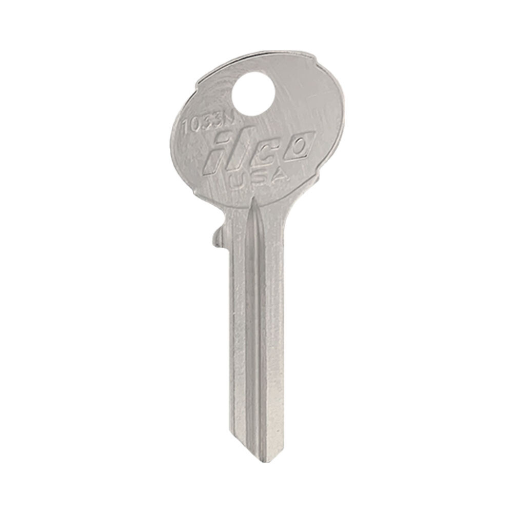1033N  Key Blank – Nickel
