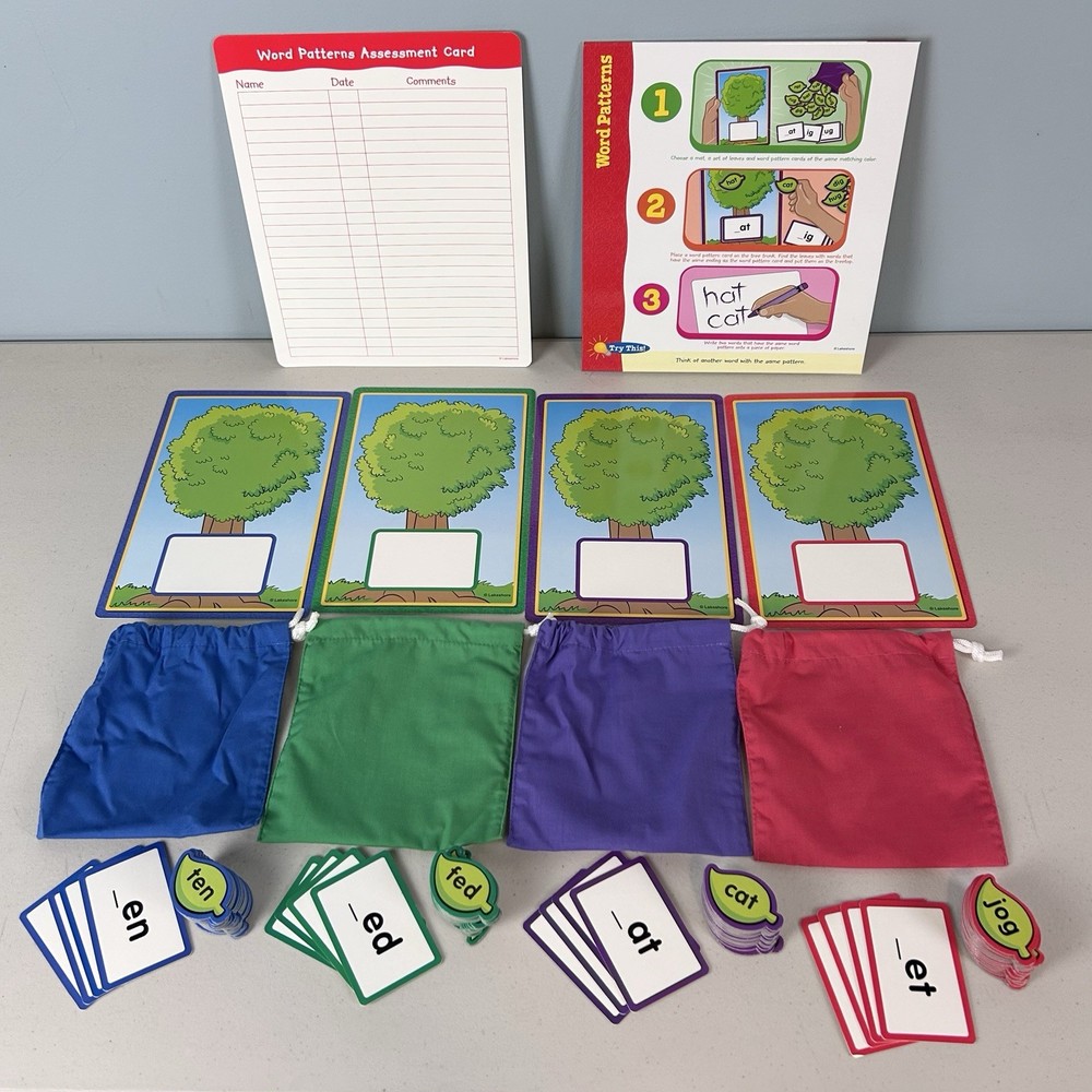 Lakeshore Word Patterns Instant Learning Center Educational Homeschool Beginner