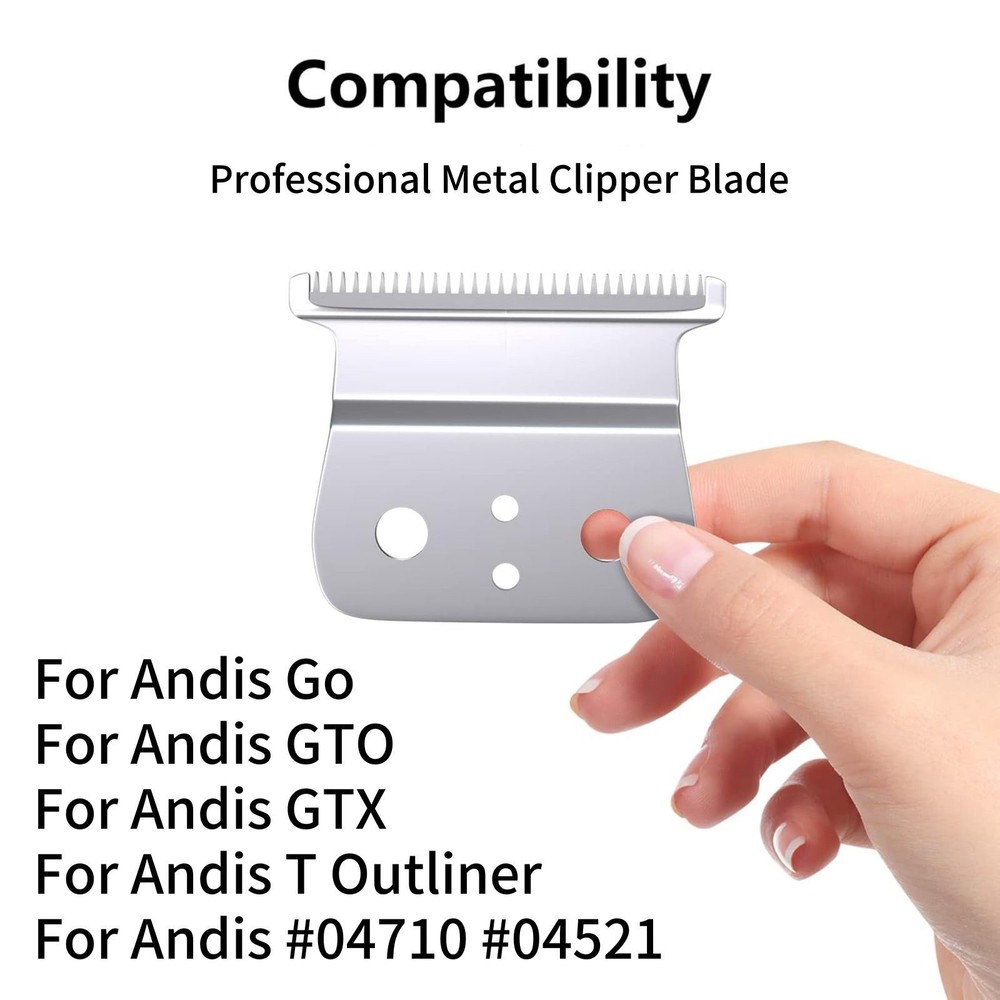 1PCS Blade Kit Replacement Clipper Trimmer Assembly Compatible For Andis GTO