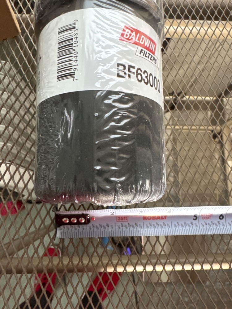 Baldwin BF63000 Hydraulic Filter Element Black