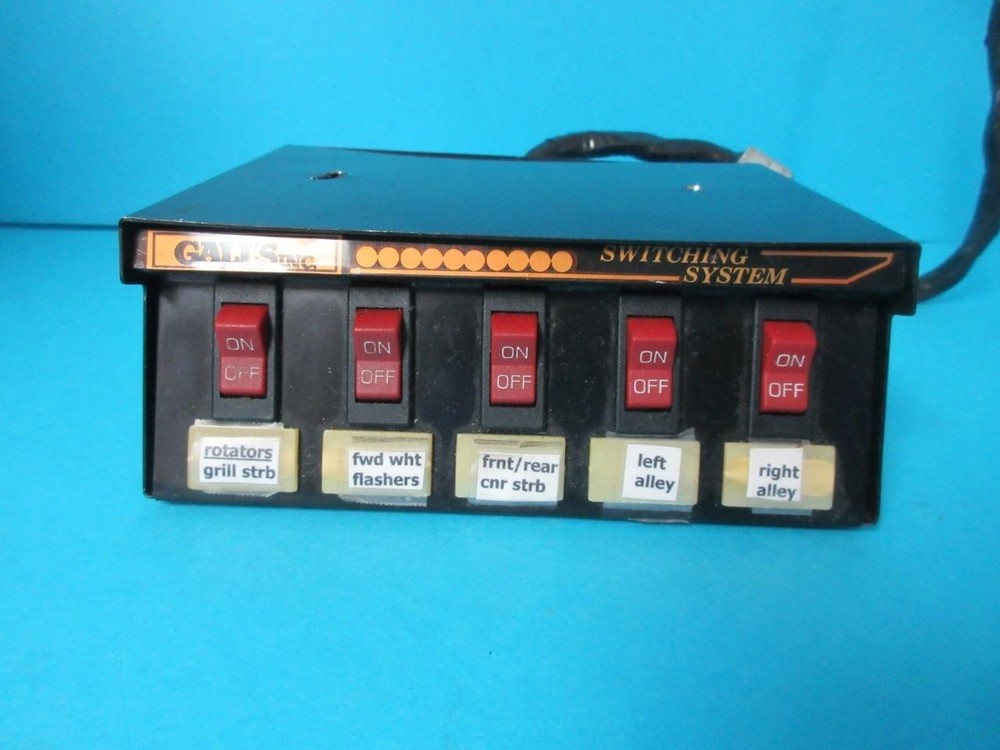 Gall's Inc 5 Function Switch Panel Switching System
