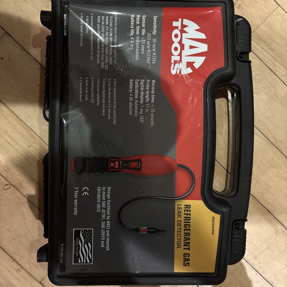Mac Tools Refrigerant Gas Leak Detector