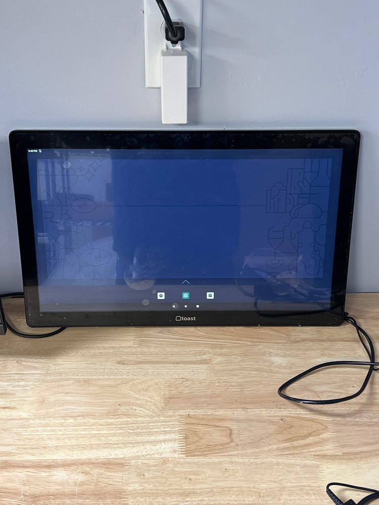 Toast POS System with Customer Screen, Printer, Kitchen Screen and Tap - Black