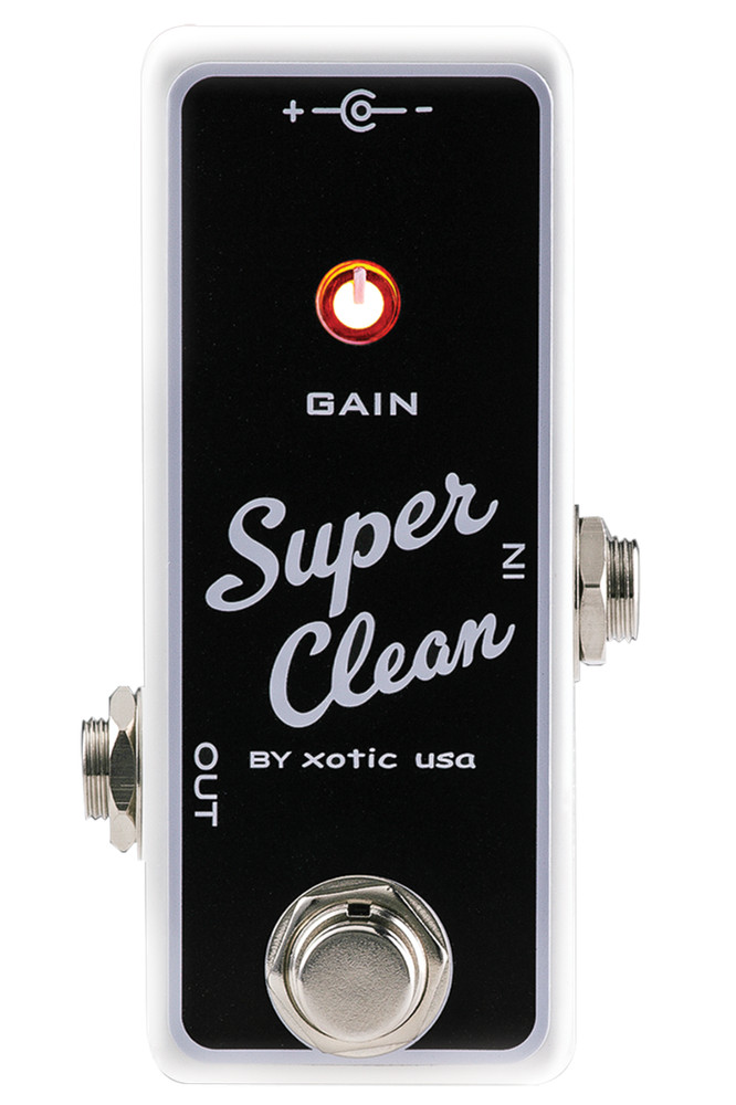 Xotic Effects Super Clean Buffer Boost Pedal   Brand New!