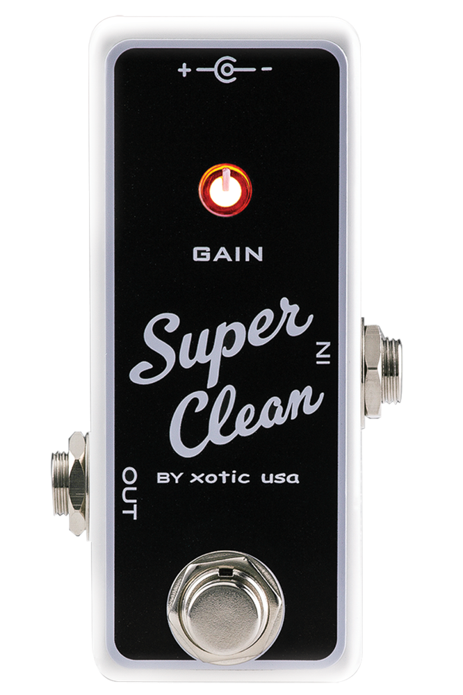 Xotic Effects Super Clean Buffer Boost Pedal Brand New!