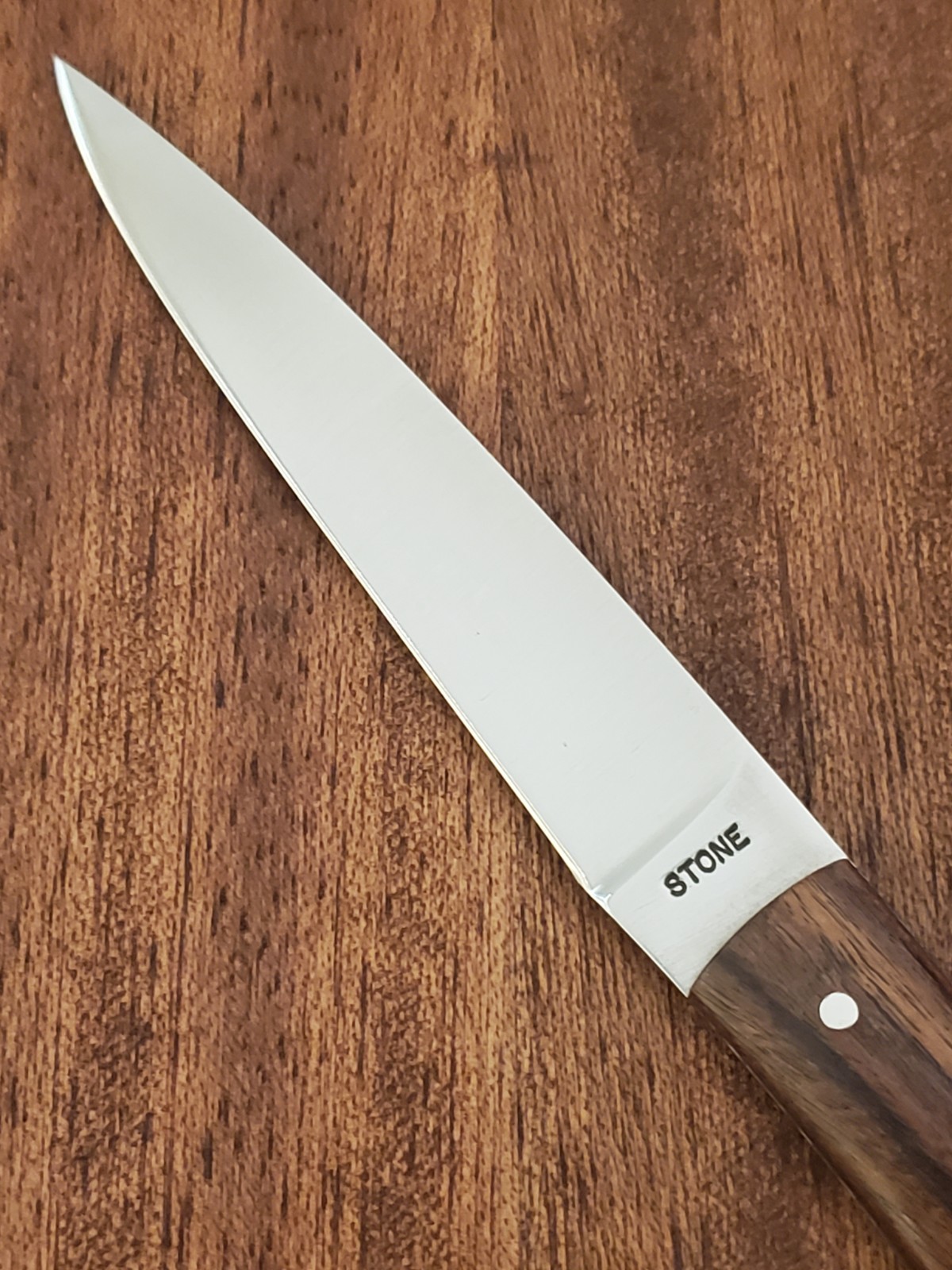 G.W. Stone Custom Handmade Small Fixed Blade EDC Knife New