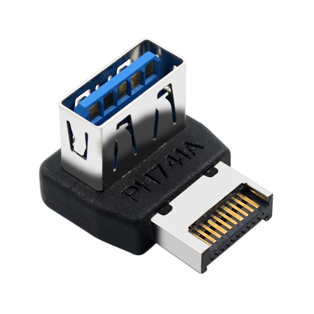Type E Converter TYPE-E to USB Adapter USB3.1 TYPE-E 90 Degree Converter9838