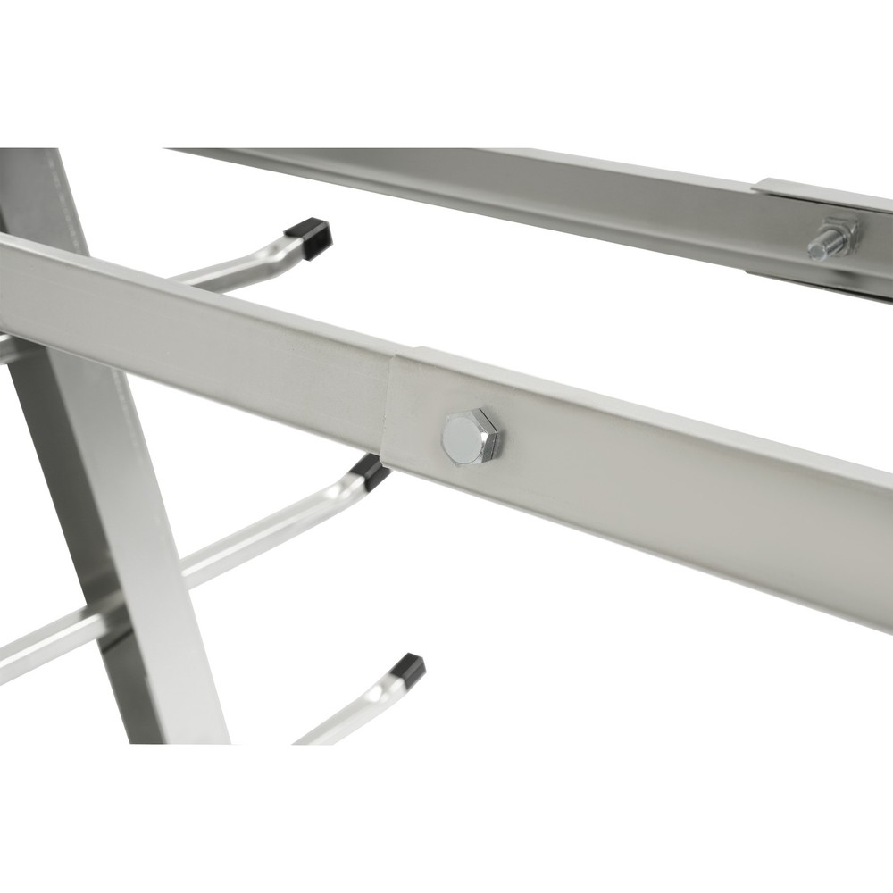 2000LBS 7-Tier Floor Standing Horizontal Storage Rack for Lumber/Pipe Adjustable