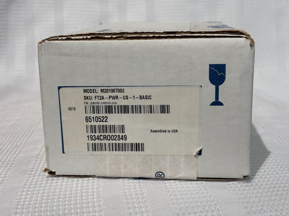 Crestron FT2A-PWR-US-1-BASIC AC Power Outlet Module for FT2 Series