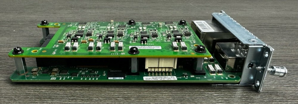 Cisco NIM-2FXS/4FXO 2-Port FXS 4-Port Network Interface Module Same Day Shiping