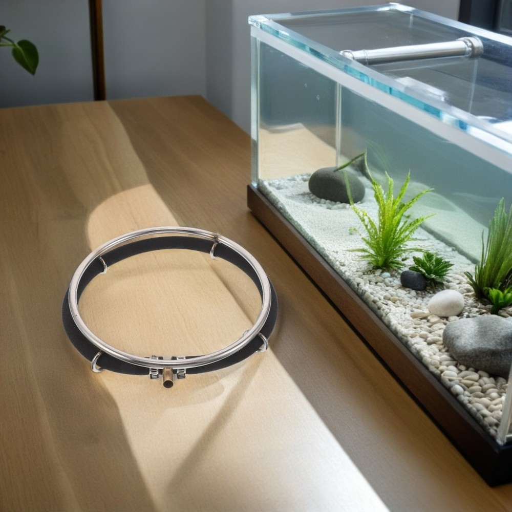 Fish Tank Bubble Generator Pond Diffuser Air Stone Disc Mini Air Pump
