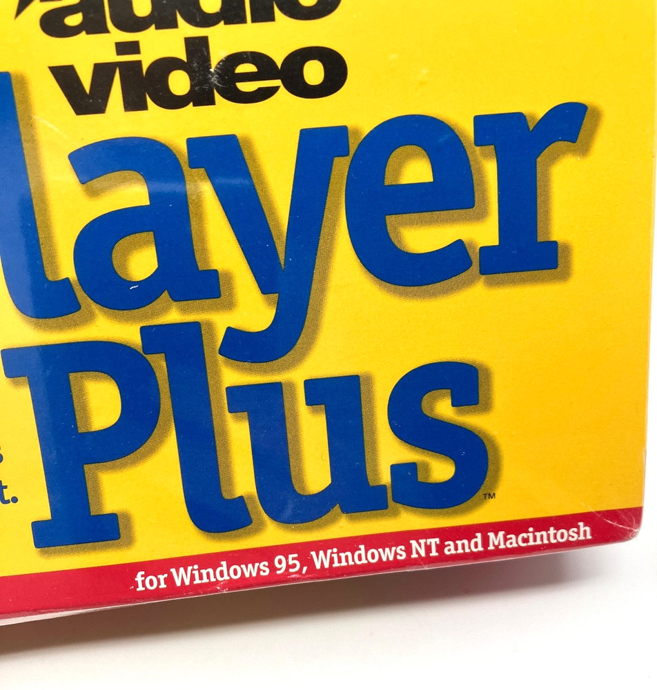 NOS Vtg Software RealPlayer Plus Audio Video Enhanced Edition 1997 Windows Mac