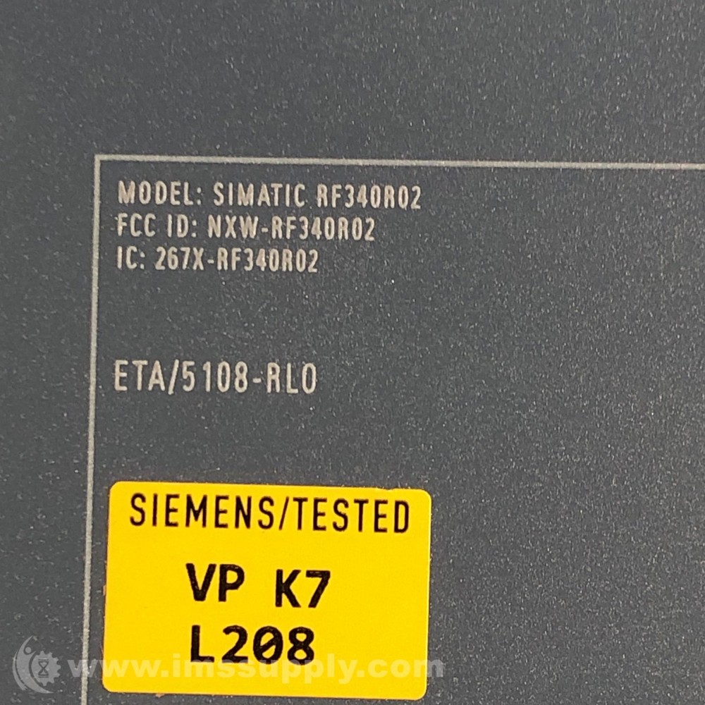 Siemens RF340R RF Reader Interface FNOB