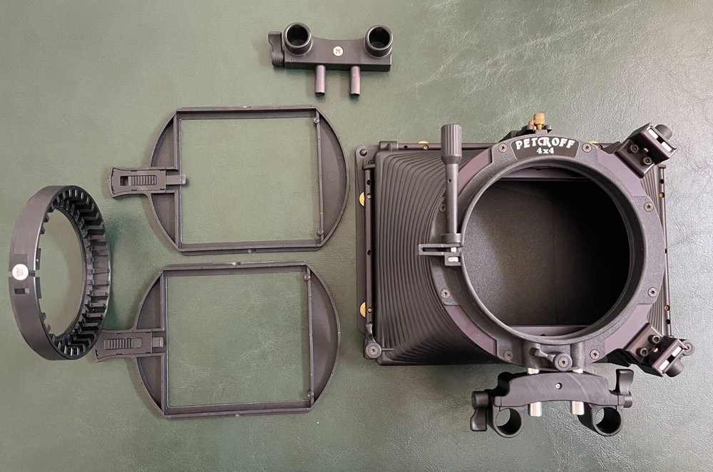Petroff 4X4 MatteBox. Excellent. Free Shipping.