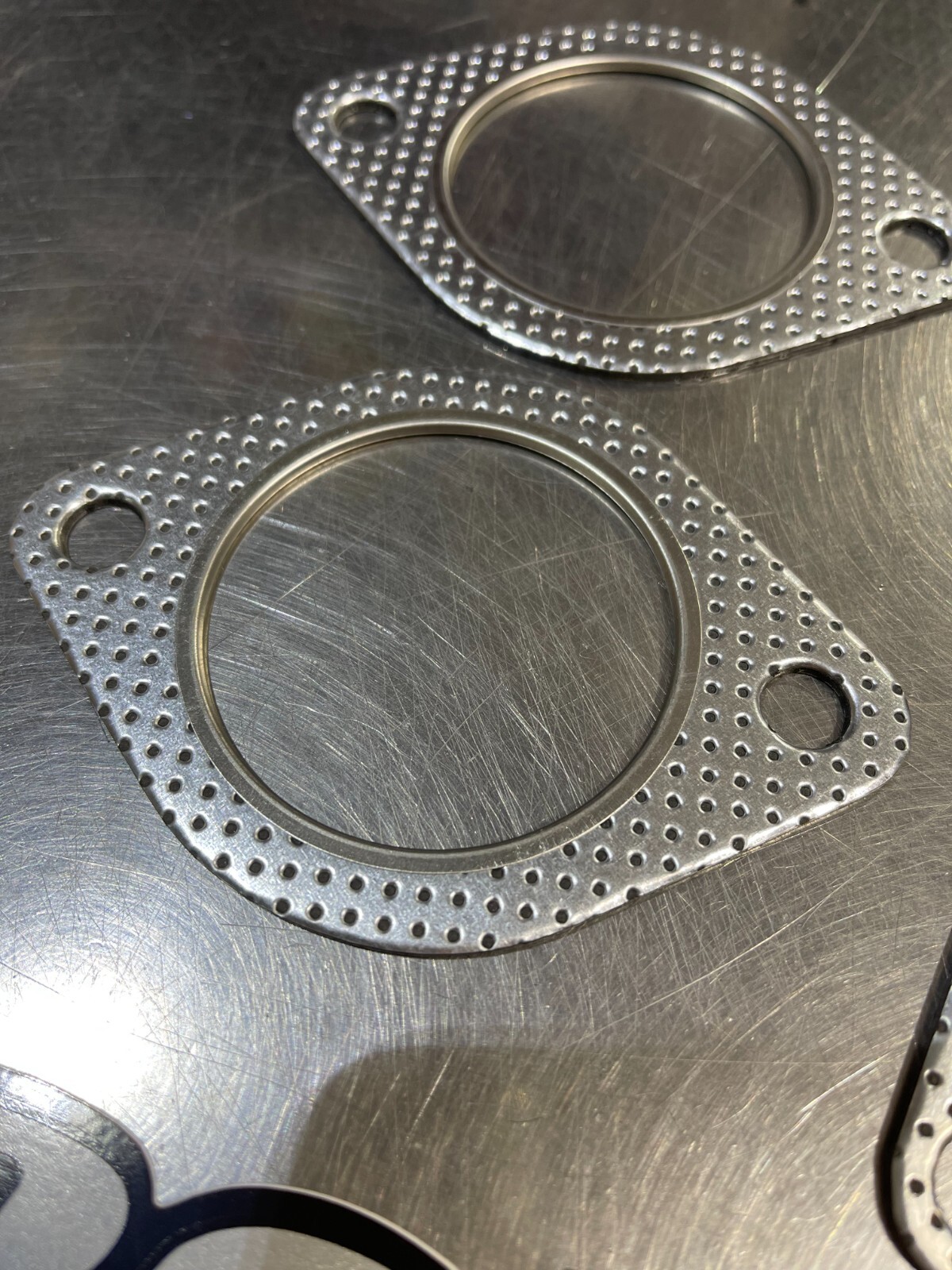 1320 Performance G35 350Z catalytic converter 4 gaskets & Hardware for DE engine