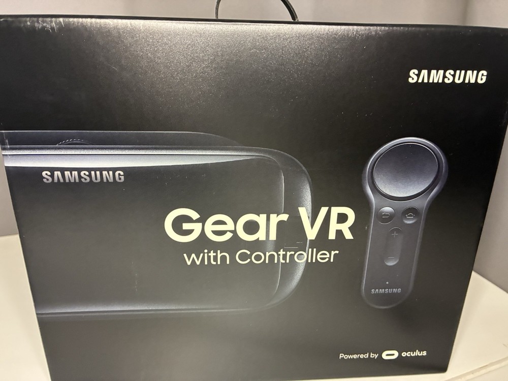 Samsung Gear VR with Controller Black Smartphone VR Headset 🏠FREEShipping