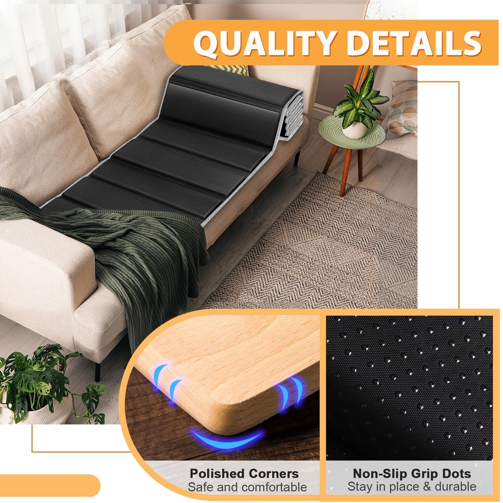 LAVEVE Heavy Duty Couch Cushion Support Board 24x81 Extra Thick Solid Wood Under