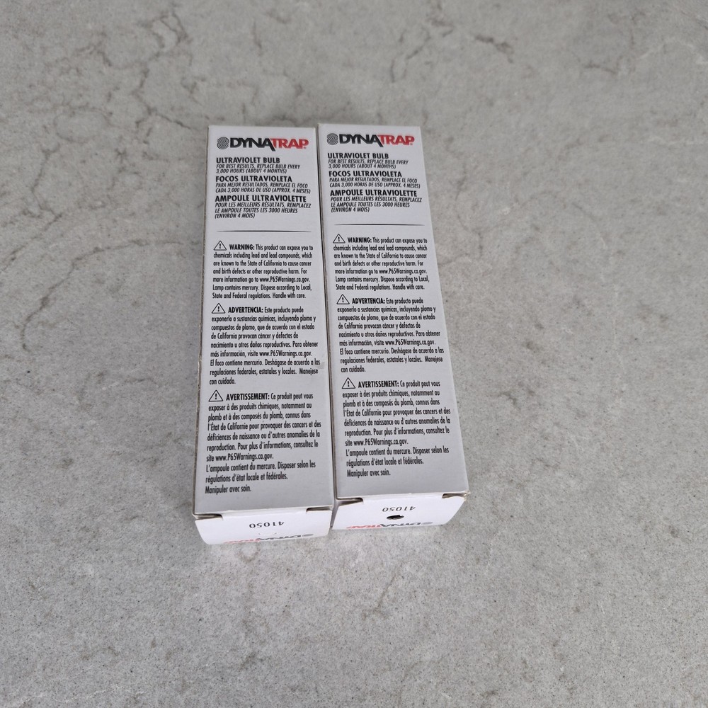 2 Dynatrap #41050 Ultraviolet Replacement Bulbs