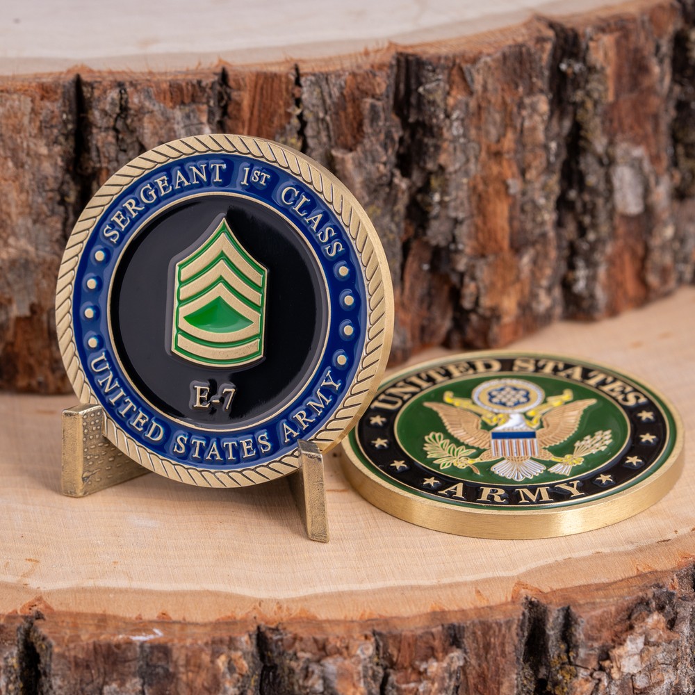 Army Sergeant First Class E7 Challenge Coin