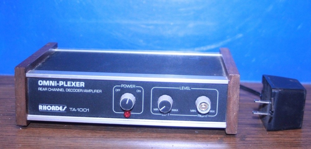 Rhoades Model Ta 1001 Omni Plexer Rear Channel Decoder/Amplifie R