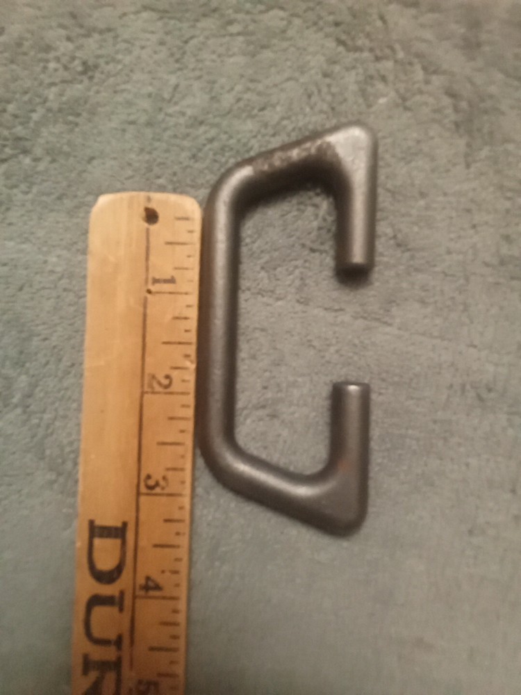 4inch D-ring Trailer Tye Down (2 1/2 Inch max Strap Width) 1/2 Mounting Bolt