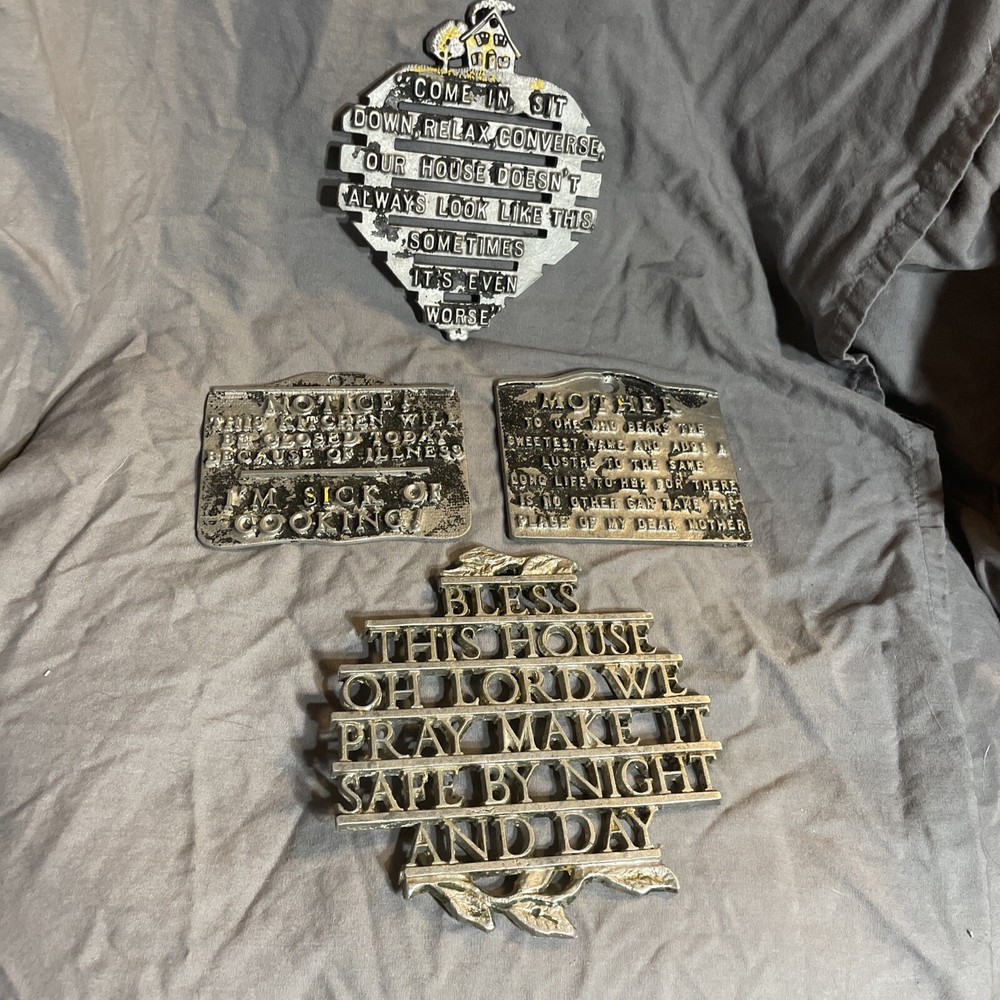 Aluminum Wall Plaques & Trivets