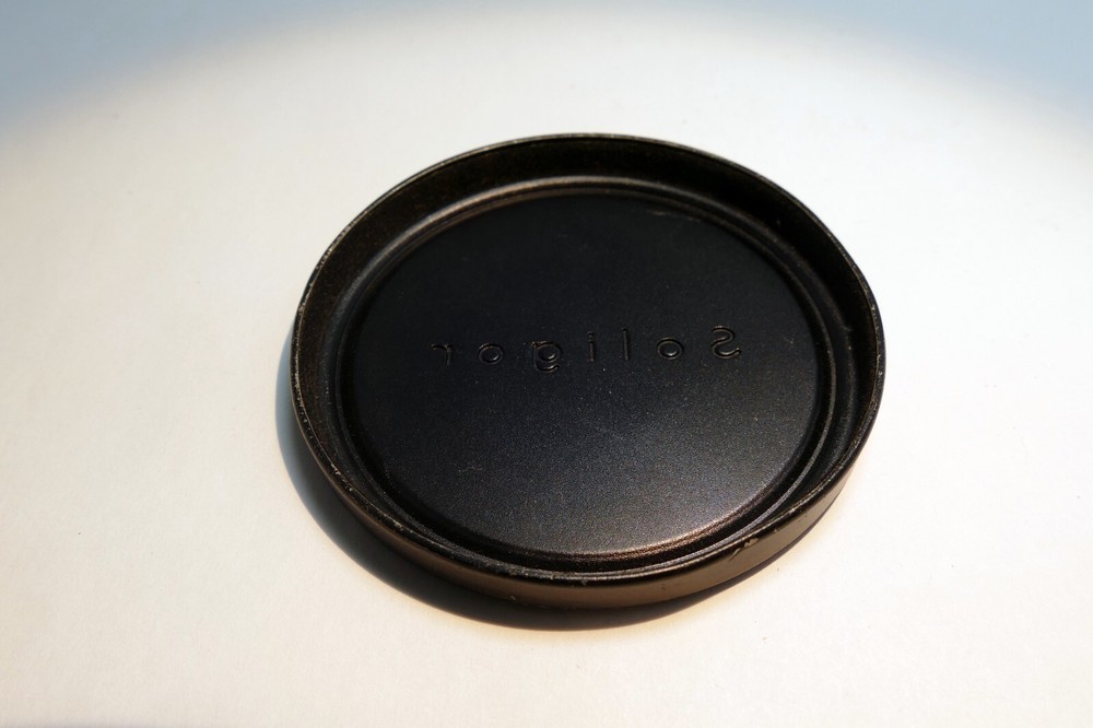 Soligor Metal 62mm Cap lens front slip on type