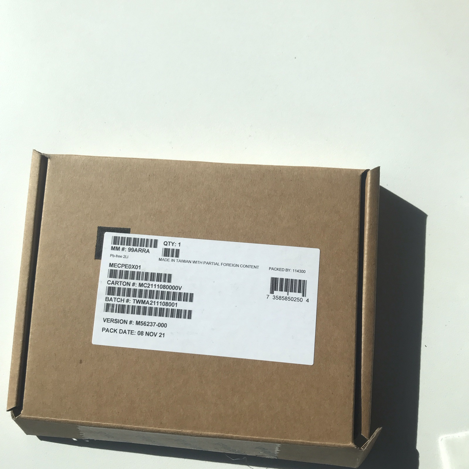 M.2 To U.2 Cable J15713-001 Amphenol