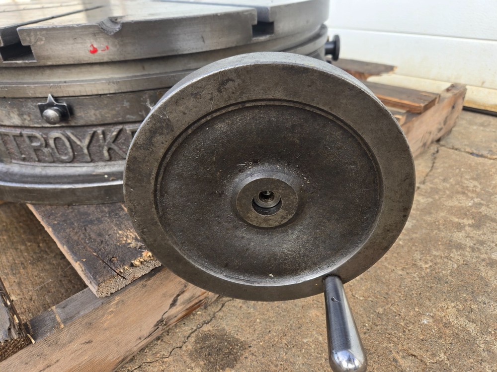 Troke 25" Horizontal Rotary Table Model R-25