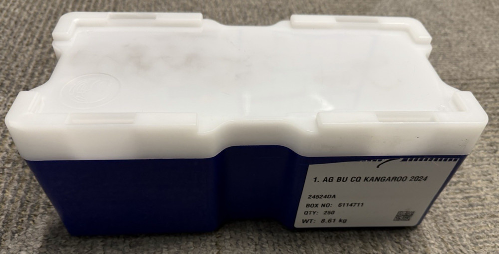 Perth Mint Kangaroo Coin EMPTY Mini Monster Box , USED, NO METALS.
