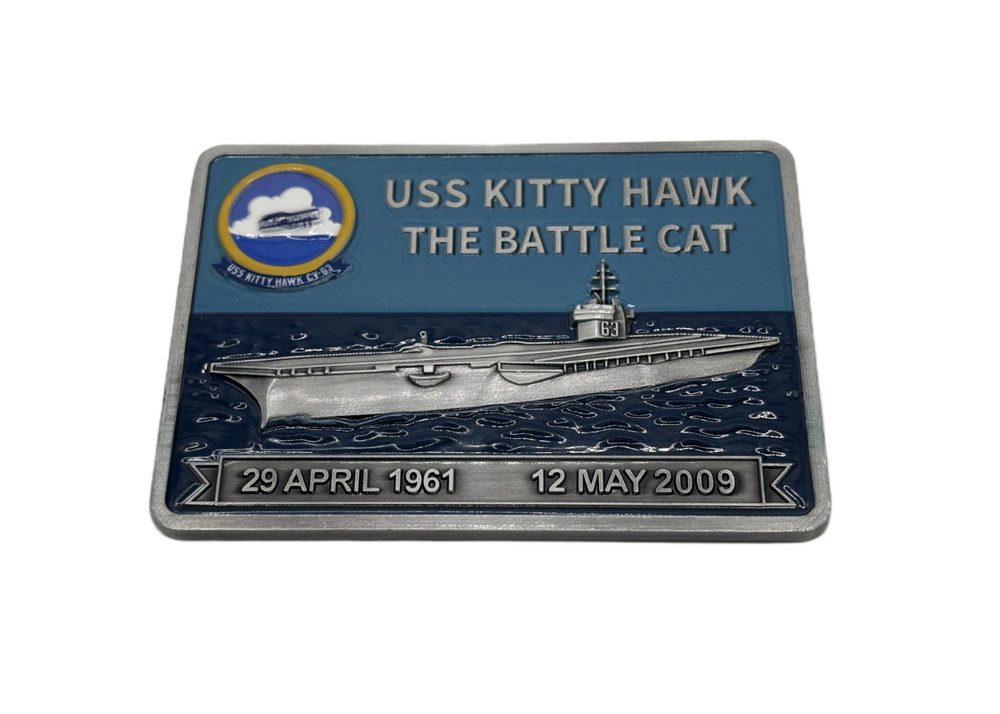 USS Kitty Hawk (CV-63) Commemorative Challenge Coin