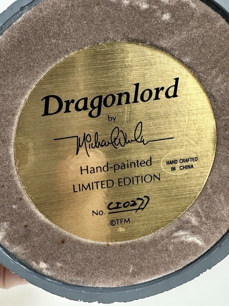 Dragonlord By Michael Whelan Hand painted