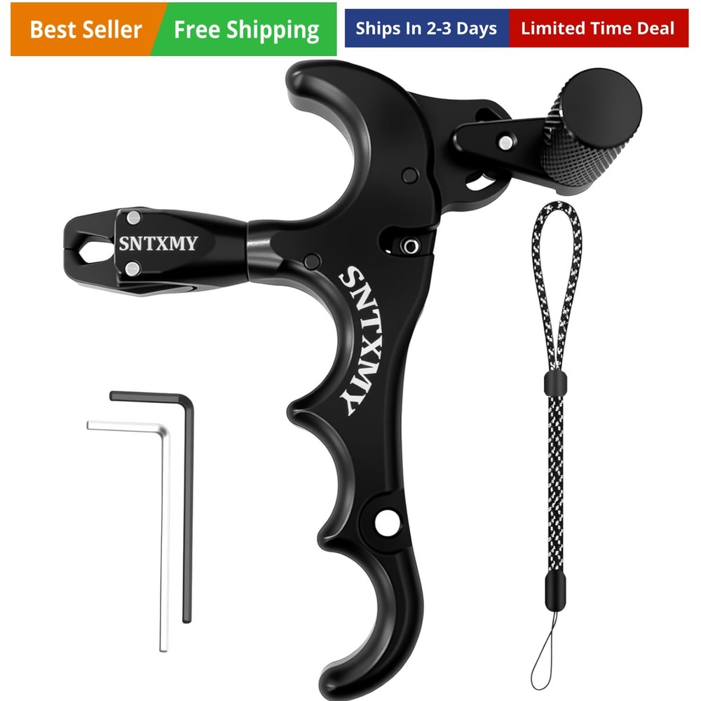 for Compound Bow, Archery Release Trigger, Compound , Thumb Release.