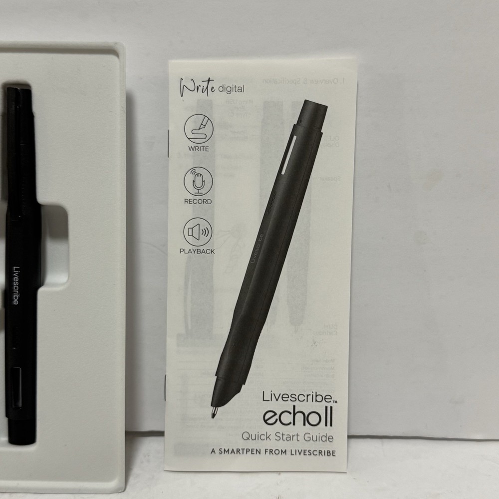 Livescribe Echo II Smartpen Bundle – Open Box