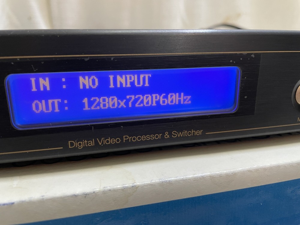 Key Digital KD-VPHD2 Digital Video Processor and Switcher with Remote Hot Rod