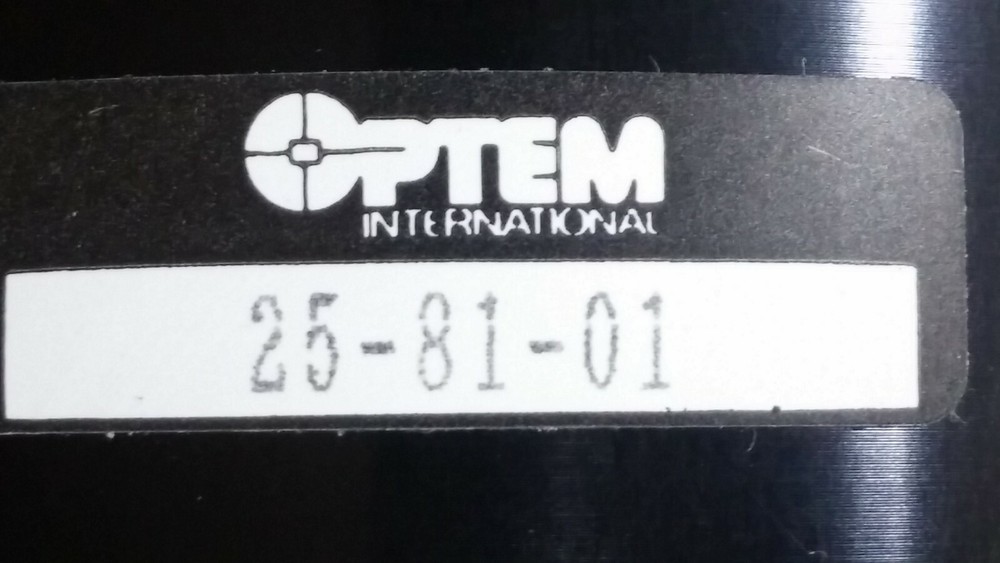 Optem 25-81-01 HF Video Microscope w/ CCD Camera, Power Supply & Cable