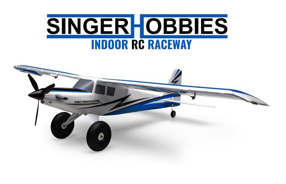 E-flite EFLU8950 UMX Turbo Timber Evolution BNF Basic Electric Airplane (700mm)