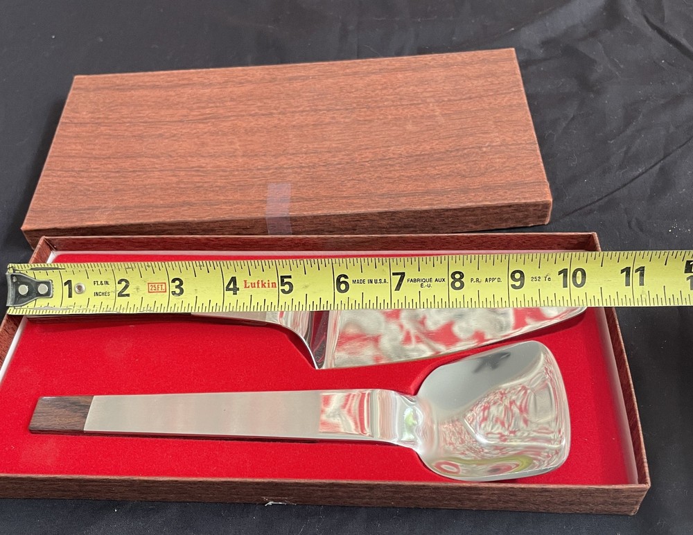 Burnco Hostess Set MCM Spoon & Server