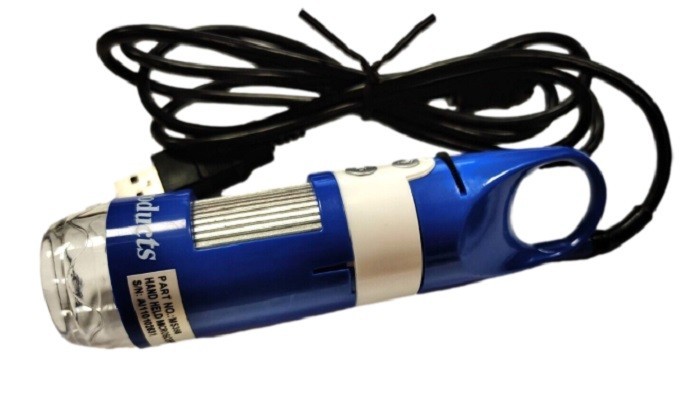 Hand held USB color microscrope camera