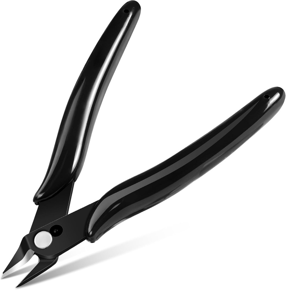 Versatile 1PC Diagonal Cutters for Crafting, Electronics & Jewelry - Safe Design