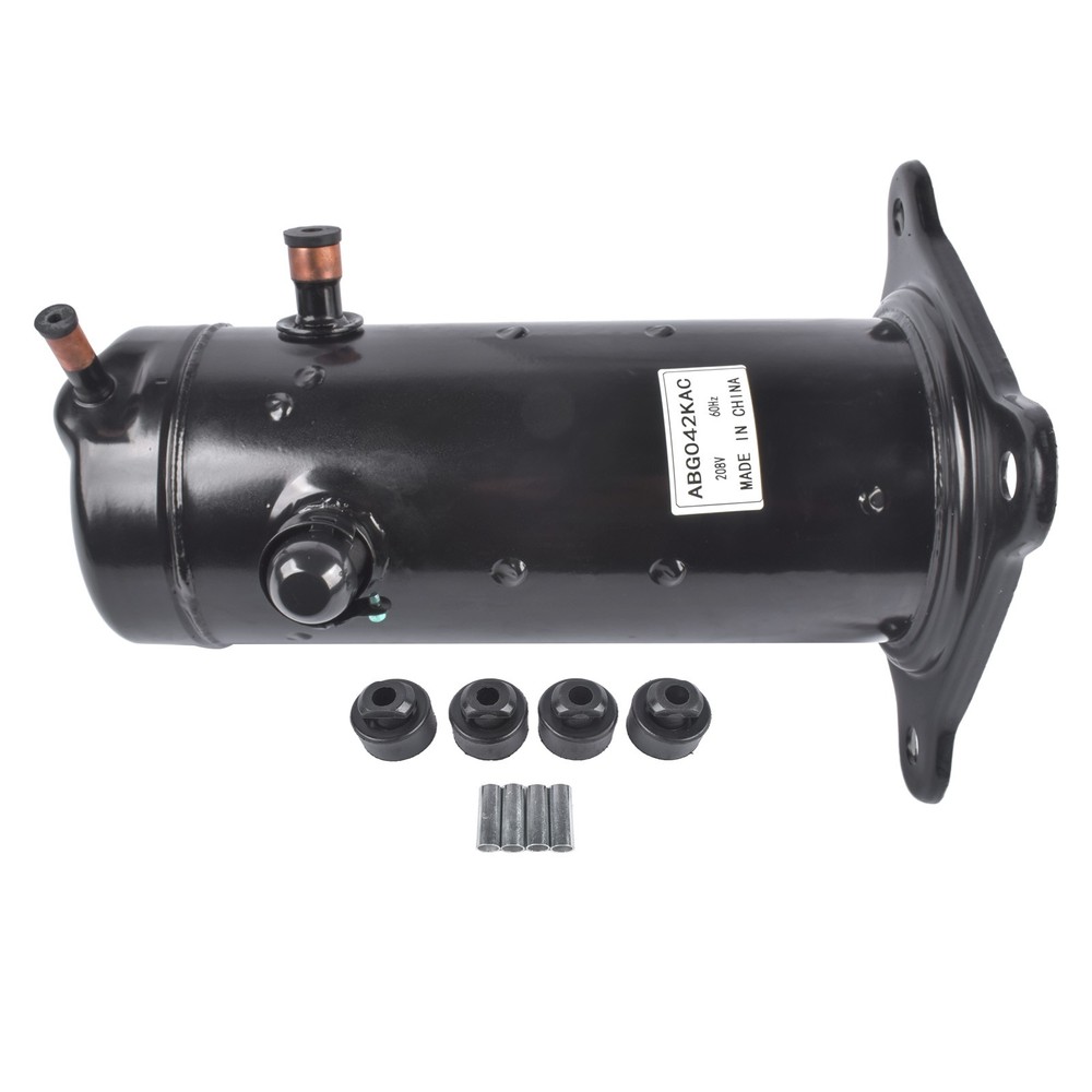 Black 1 Phase Refrigeration Compressor 42,000 BTU Replace# ABG042KAC