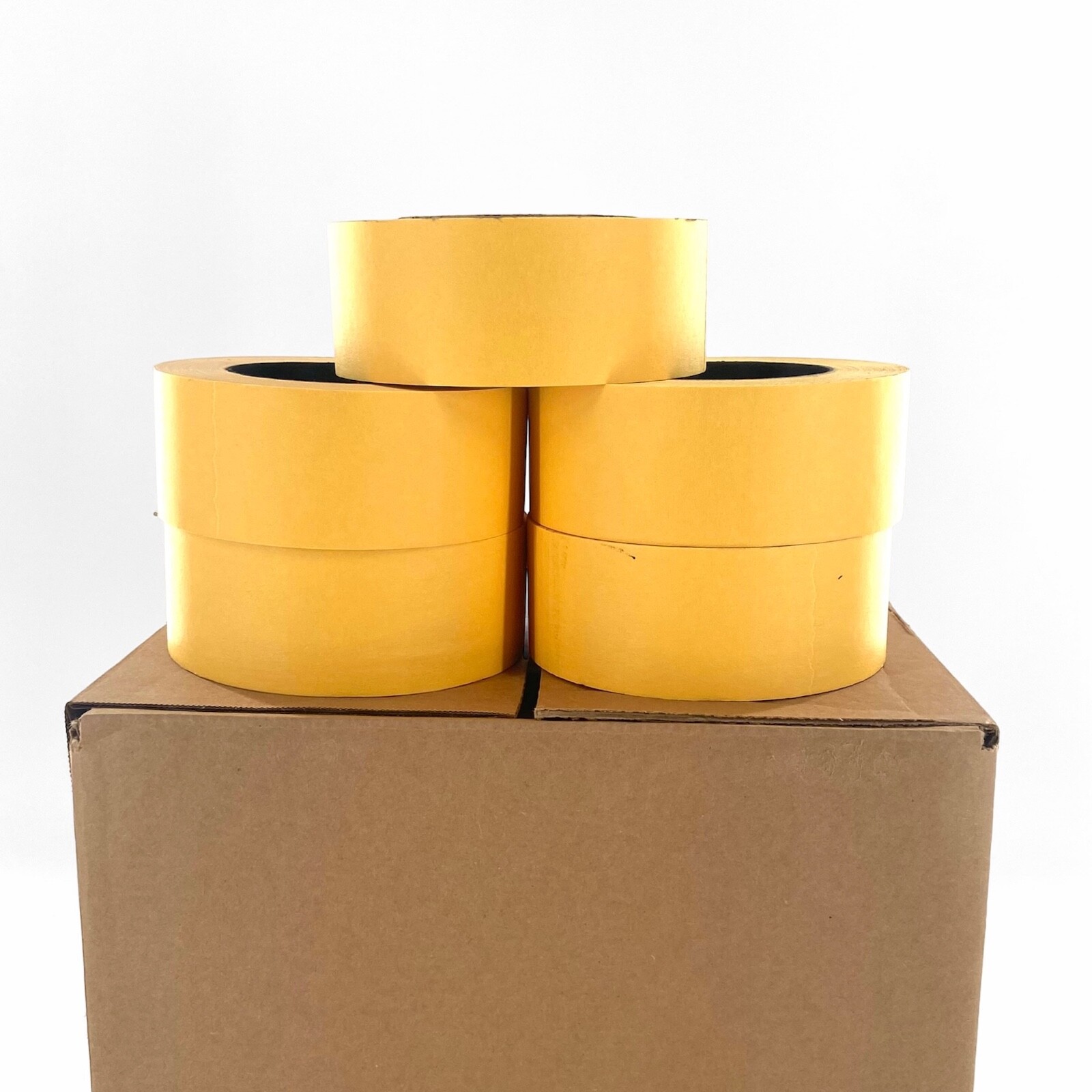 24 Rolls 2” X 60 Yards Yellow Automotive Painters Masking Tape BODYSHOP USA Made