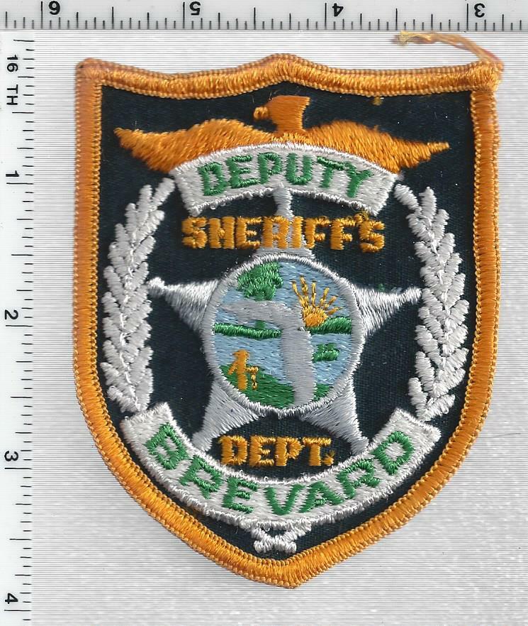 Brevard County Sheriffs Dept (Florida) 3rd Issue Shoulder Patch